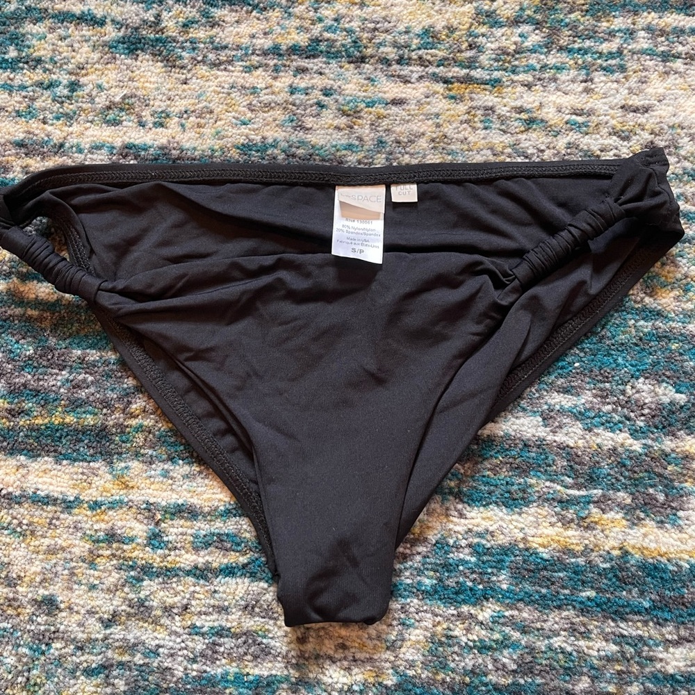 L*space black bikini bottom